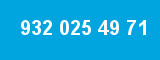 932 025 49 71 932 025 49 71